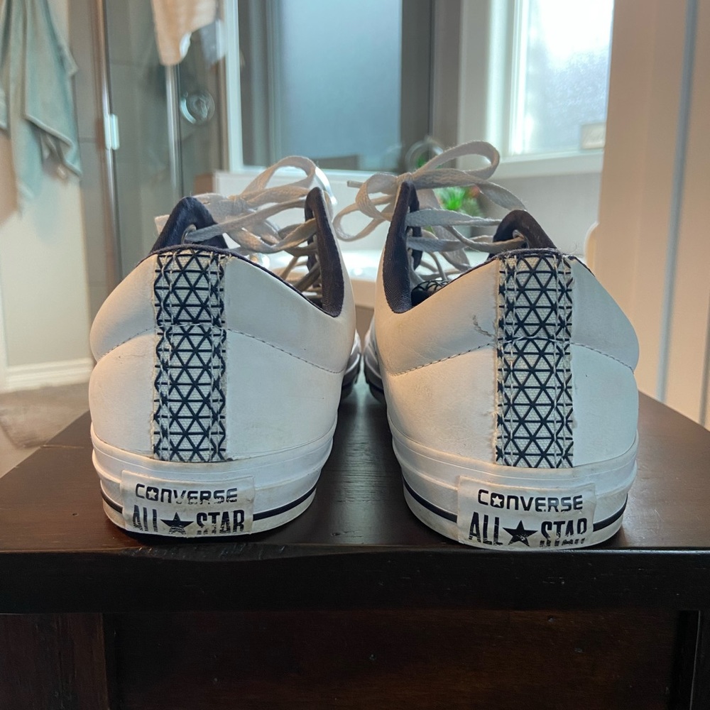 White Leather All Star converse